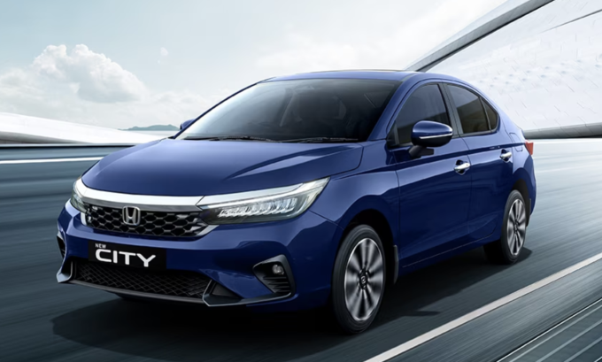 Tạo hình Honda City 2023 tại Ấn Độ. Ảnh: Honda